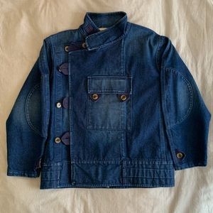 Caron Callahan Marlan Jacket in Washed Denim